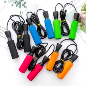 Wholesale cheap durable adjustable PP plastic skipping jump rope