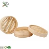 Wholesale Chinese handmade natural  black  bamboo steamer basket for sale