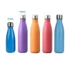 Wholesale Custom 500ml Drink Metal Thermal Bottle Stainless Steel Insulated Water Vacuum Flask