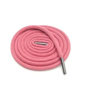 Wholesale custom cotton drawcord string with metal tips ,cords for garment
