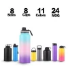 Wholesale Custom Logo Cold Hot Drinking Vacuum Insulated Thermal Flask Double Wall Stainless Steel