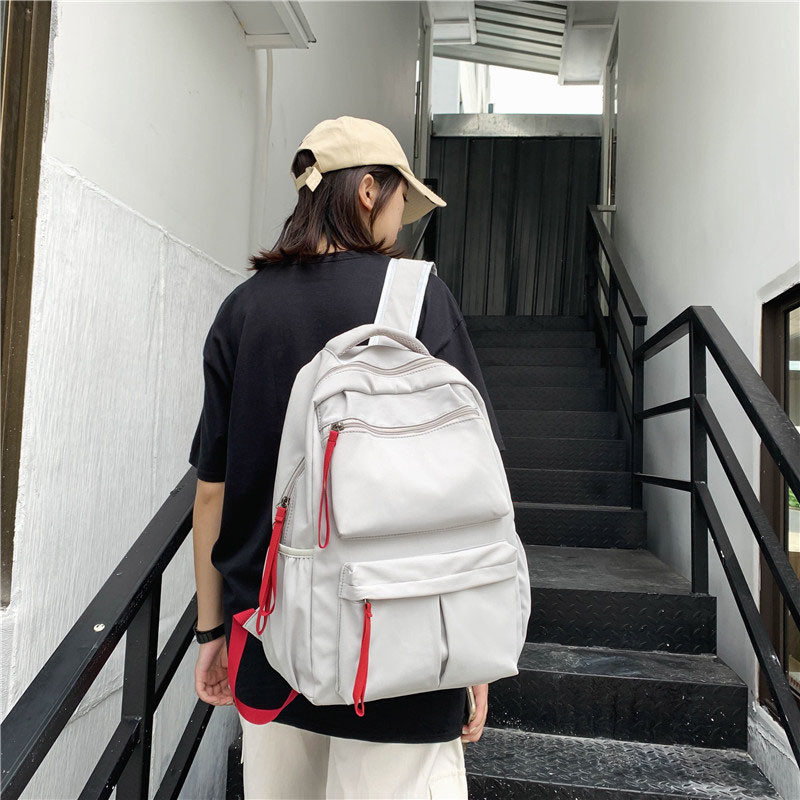 Wholesale Custom Nylon Backpack Students Children Bags Kids Girls School Backpack Bag Leisure Laptop School Backpack