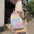 Import Wholesale custom nylon teenager backpack fashion tie dye waterproof school bag for girls boys from China