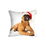 wholesale custom printed linen cushion cover 45X45