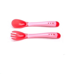 Wholesale Custom Temperature Sensing Baby Spoon Changing Spoon