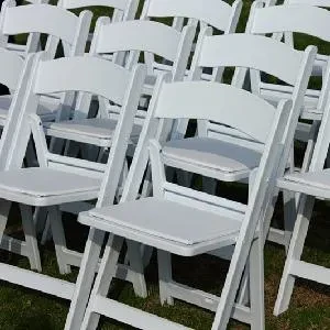 Wholesale Export White Colour Plastic Folding Events Chair