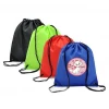 Wholesale Extra Large Eco 210D oxford Drawstring Backpack Promotional Kids Custom Sport Black Drawstring Bag Promotional Bag