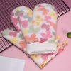 Wholesale Food Grade silicone Cotton Gloves Oven gloves silicone double layer Baking oven Mitts