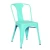 Import Wholesale French Designer Restaurant Furniture Stackable Vintage Dining Room Metal Industrial Dining Chair from China