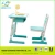 Import wholesale High Quality best price School Furniture Adjustable Height lifting Drafting Drawing Table and Chair with bookshelf from China