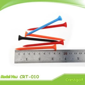 wholesale high quality Bulk Cheap Different Size Plastic Golf Tees with various colors