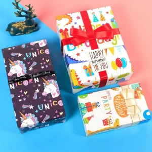 Wholesale  high quality color cartoon animal gift book wrapping paper students children origami materials Paper cutting material
