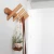 Import Wholesale High quality wall mount wooden clothes hook hangers from China