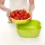 Import Wholesale Household Kitchen Tools Double Layer Multi-function Fruit Vegetable Plastic Washing Bowl from China