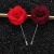 Import Wholesale men suit fabric flower brooch pin from China