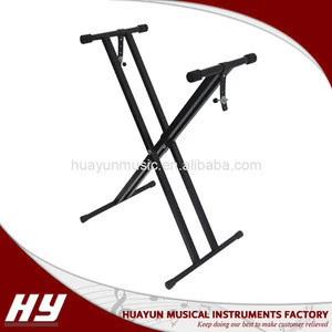 Wholesale musical instrument stand double keyboard stand