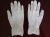Import Wholesale nail salon used white latex gloves, disposable latex palm coated gloves from China