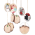 Import Wholesale Natural Round Wooden Slices Christmas Ornaments Kids DIY Crafts from China