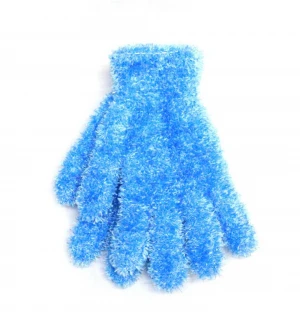 Wholesale New Knitted Gloves Winter Warming Feather Gloves &amp; Mittens