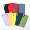 wholesale new luxury silicone mobile phone case housings for iPhone 12 silicon TPU case,soft TPU shell for iPhone 12 Pro case