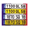 Wholesale Number Plate France European Car License Plate High Quality