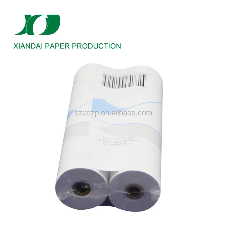 Wholesale office A4 fax paper roll thermal fax paper 55gsm in reels from china