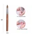 Import Wholesale price  Animal Hair Private Label nail brush art acrylic brush non-defrmation from China