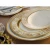 Import wholesale round shape fine bone china dinner set fine porcelain dinner service eco-friendly tableware dinner service from China