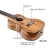 Import wholesale stringed instruments  Solid Koa Acacia wood travel Ukulele from China
