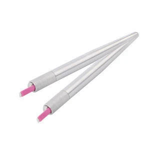 Wholesale  Tattoo Manual Pen Permanent Makeup  3D Embroidery Microblading Needle Tattoo Pen For Eyebrow Lip