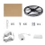 Import Wifi RGB LED Strip Light Kit 5m SMD5050 waterproof IP65 Led Strip+WiFi Controller+ Adapter for Alexa for Android for IOS phone from China