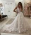 Import Women Lace Appliques Tulle Sleeveless Elegant Custom Made Wedding Dress 2020 from China