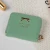 Import Women  PU Leather Bow Small Coin Wallet Zip Card Purse Ladies Clutch Handbag from China