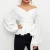 Import Women Sexy Tops and Blouses Shirt with Lantern Sleeve and off Shoulder from China