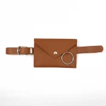 Womens Pu Leather Belt Fanny Pack With Removable Belt lady Waist Pouch Clip Fashion Belt Bags