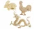 Import Woodcraft Construction Kit 3d animal Puzzle Rabbit 3d Wooden Puzzle from China