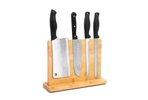 Wooden Magnetic Knife Block Stand Universal Knife Holder Knife Block Holder