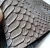 Import Woven Backing Technics PVC leather for ladies handbags with matte snake skin emboss from China