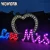 Import WOWORK Personalized giant heart arch stand festive &amp; party supplies lighted wedding arches from China