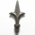 Import Wrought iron and casted iron spear point for used iron railing from China