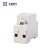 Import XJ-2 Single Phase Electric Energy Meter Shell 2P Plastic Power Electricity Meter Housing Terminal 35mm Din Rail Installation from China
