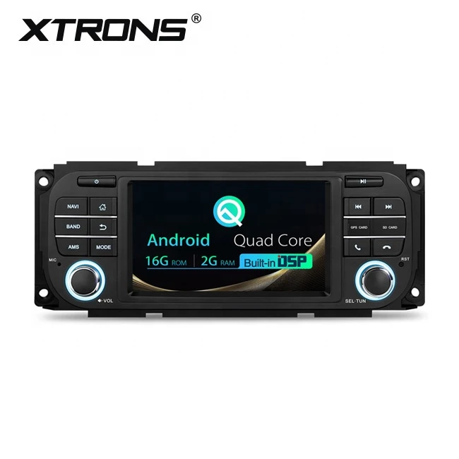 XTRONS 5 inch HD Screen Android Car navigation gps with Full RCA Output Built-in DSP for Chrysler Jeep Dodge