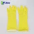 Import Yellow And Orange Rubber Latex Household Gloves from China