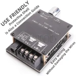 Yintod ZK-1002L 100W x 2 Bluetooth 5.0 Stereo Audio Receiver Amplifier Board 2 Channel Power Digital Module for Passive Speakers