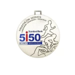 YiQin Metal Crafts Customized Logo gold silver bronze Zinc Alloy Karate Taekwondo Competition metal Medal With Lanyard