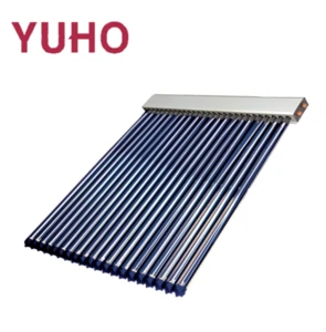YUHO flat plate & vacuum tube heat pipe solar water heater parts