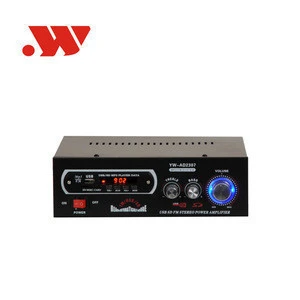 YW-AD2307 car audio amplifier 12v dc 2 channel