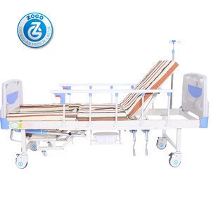 ZG-C11 China Medical Supplier Multifunctional hospital Bed With ABS headboard