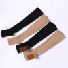 Zipper Compression Socks Zipper Stockings Shank Hosiery