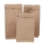 Import Zipper Kraft Paper Bag, Flat Bottom Tea Coffee Powder, Paper Bag For Coffee Packaging with Valve from China